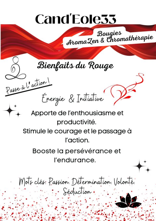 AromaZen & Chromathérapie Rouge